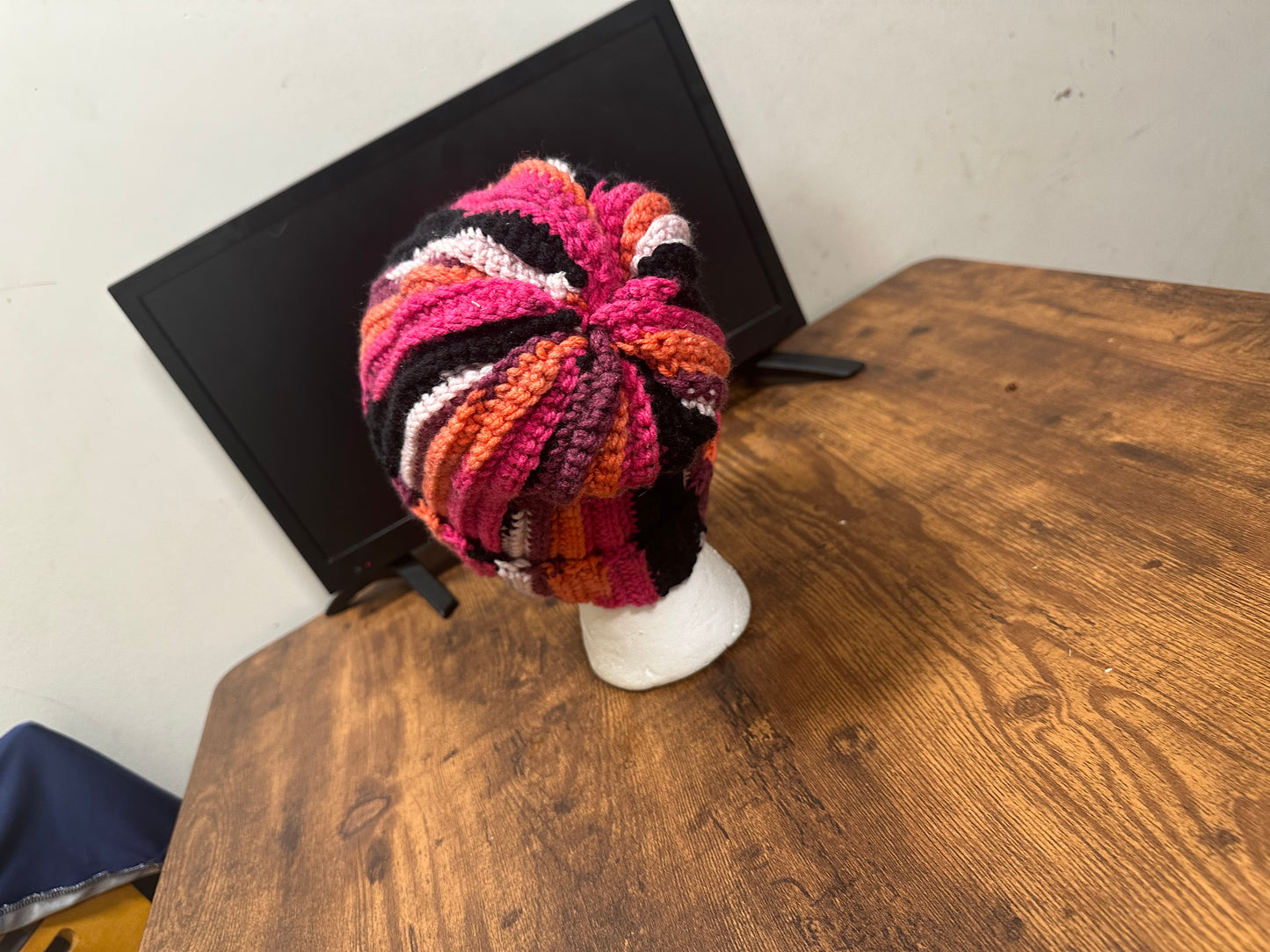 Handmade crochet beanie