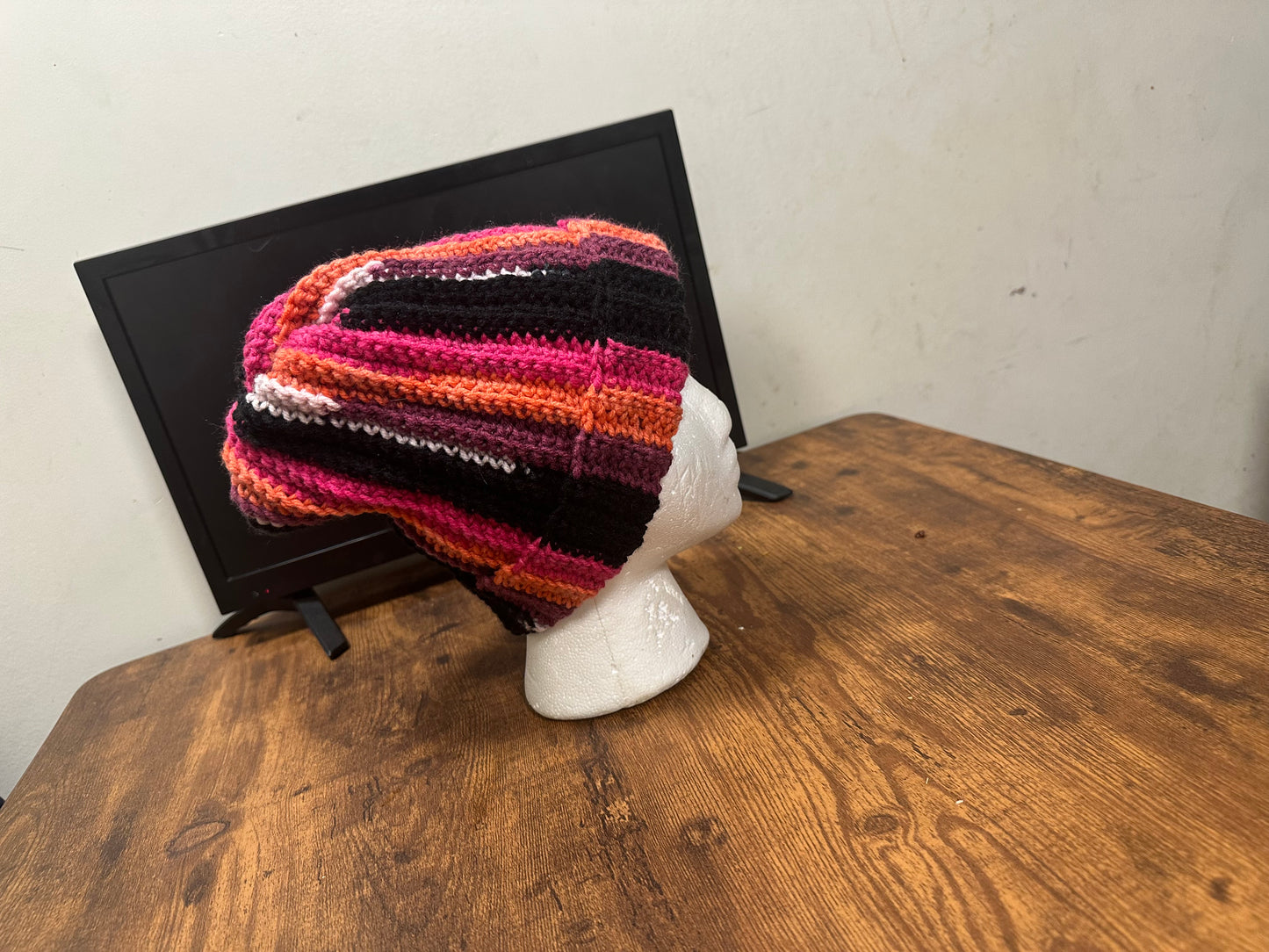 Handmade crochet beanie